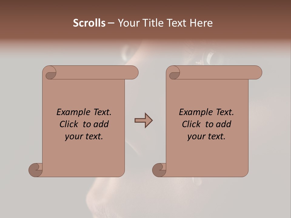Depression Miserable Emotion PowerPoint Template