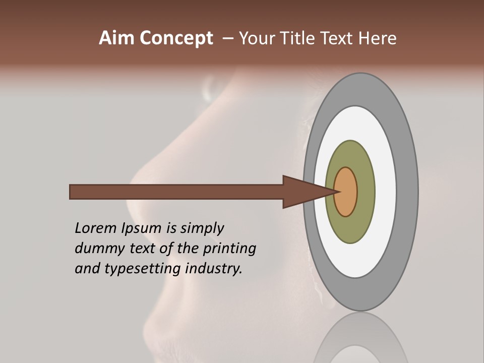 Depression Miserable Emotion PowerPoint Template