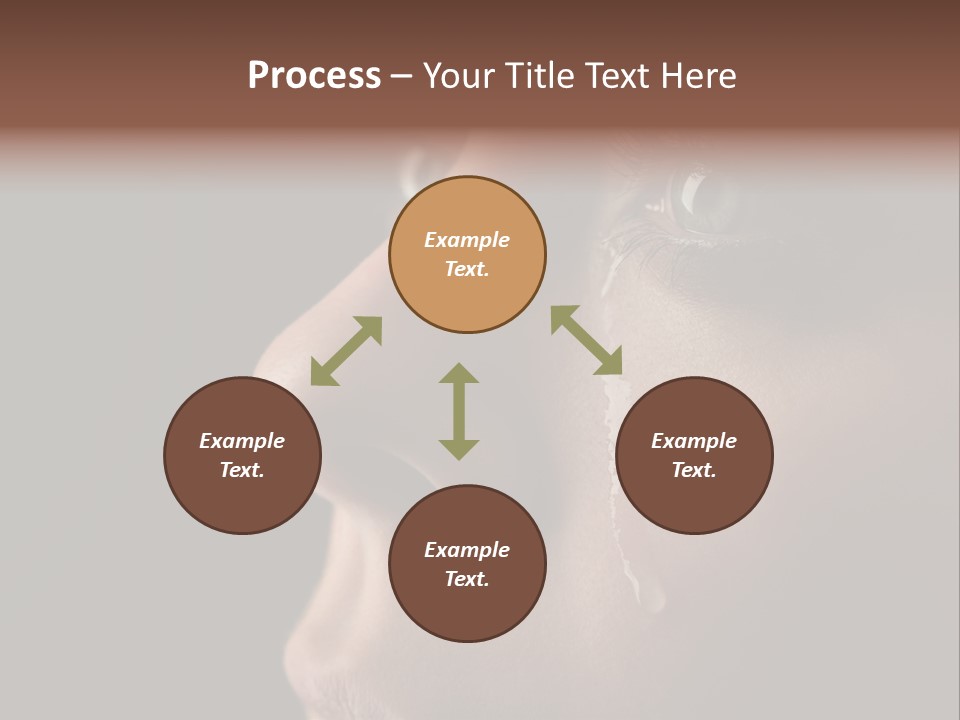 Depression Miserable Emotion PowerPoint Template