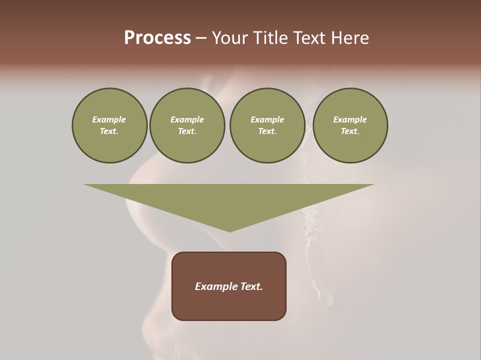 Depression Miserable Emotion PowerPoint Template