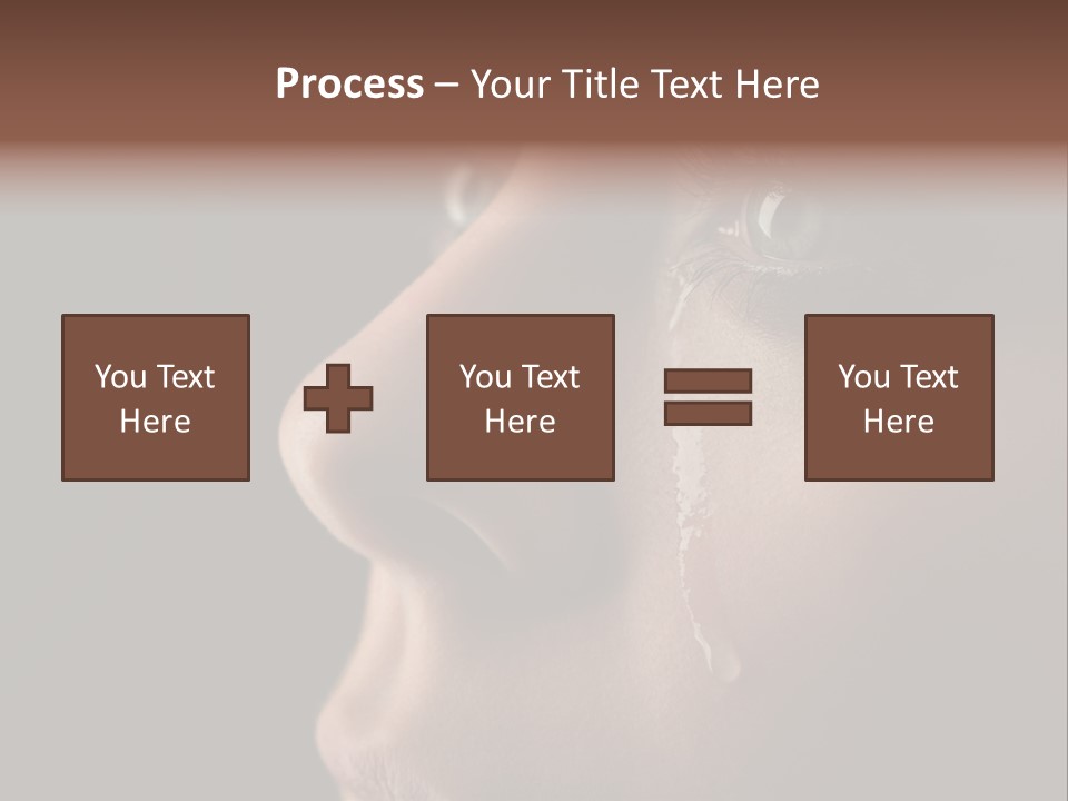 Depression Miserable Emotion PowerPoint Template