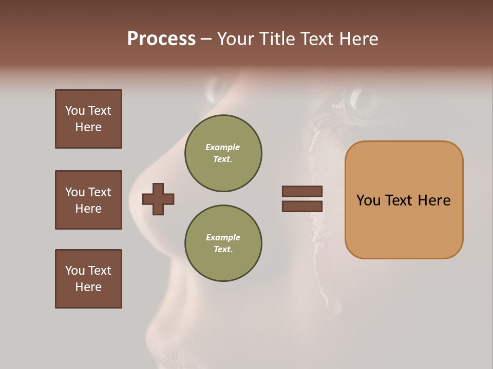 Depression Miserable Emotion PowerPoint Template