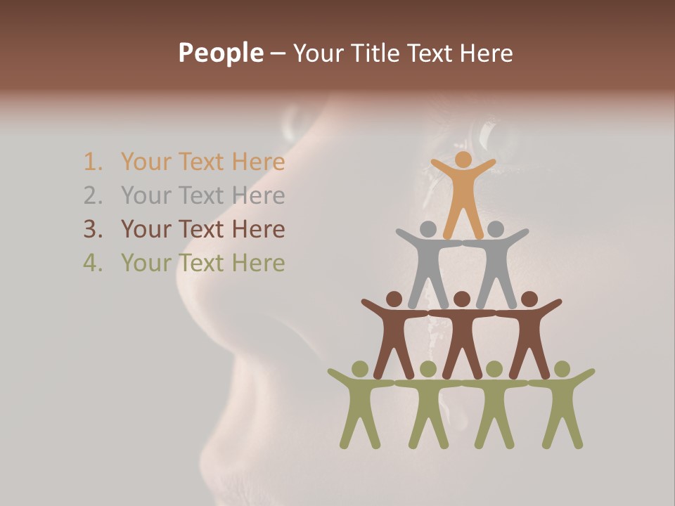 Depression Miserable Emotion PowerPoint Template