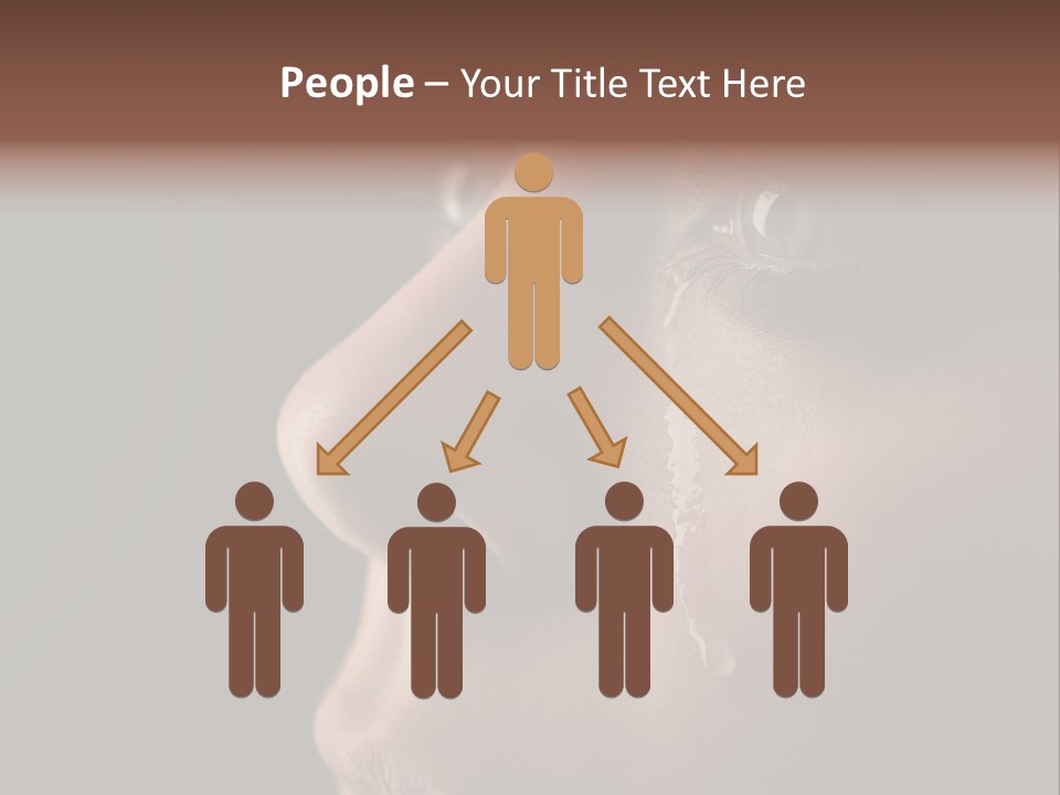 Depression Miserable Emotion PowerPoint Template