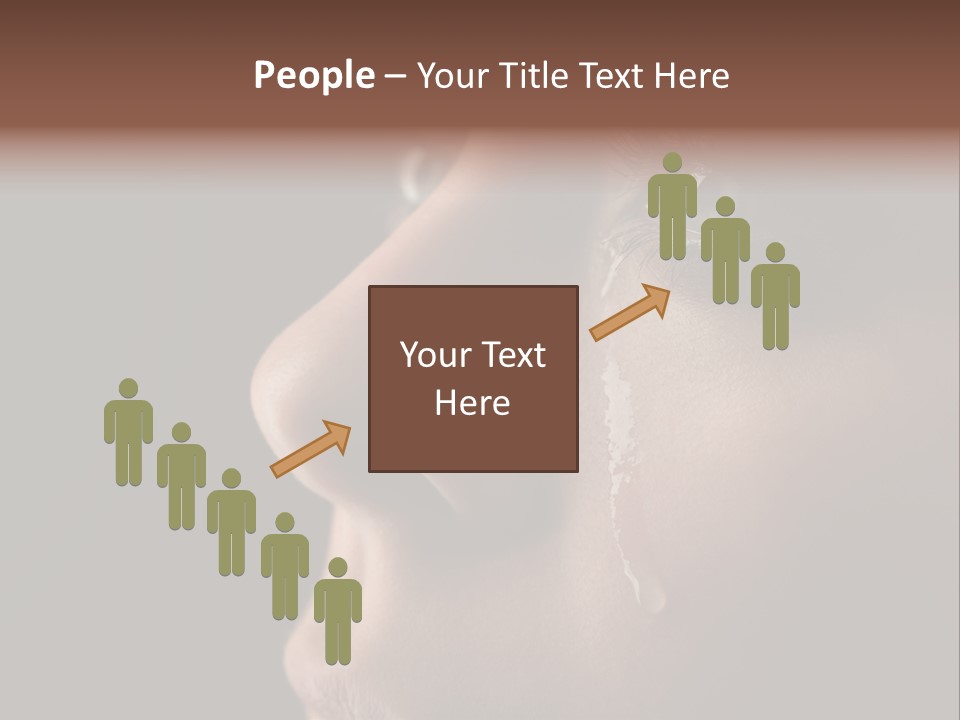 Depression Miserable Emotion PowerPoint Template