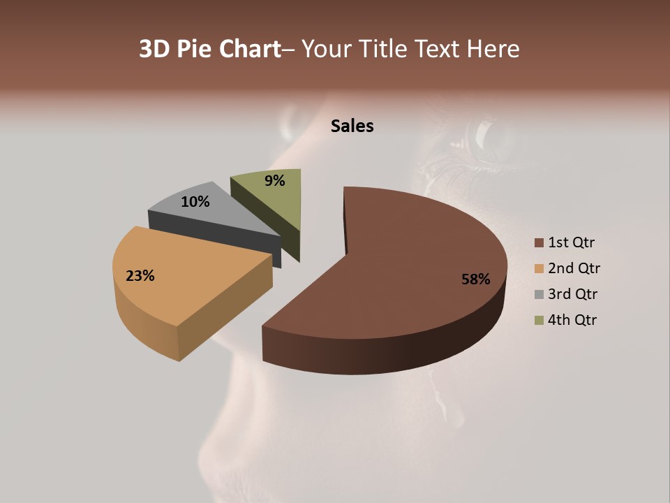 Depression Miserable Emotion PowerPoint Template