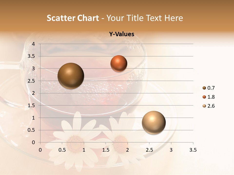 Hot Tea Drink Glass Cup PowerPoint Template