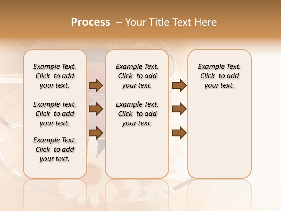 Hot Tea Drink Glass Cup PowerPoint Template