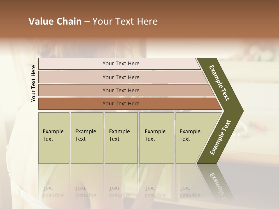 Person Stylish Bride PowerPoint Template