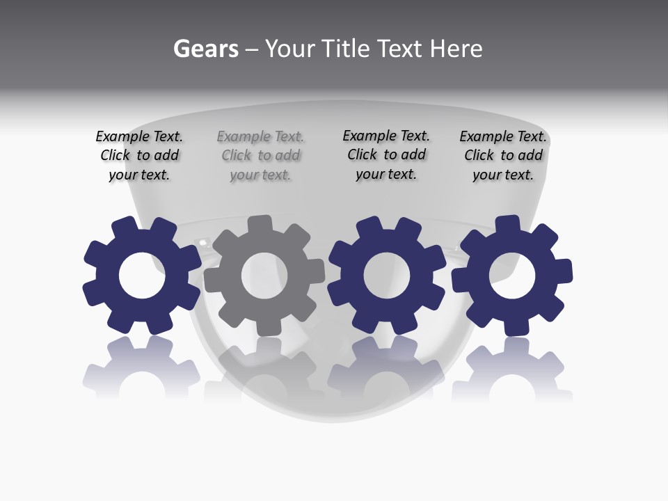 Electronic Camera Instrument PowerPoint Template