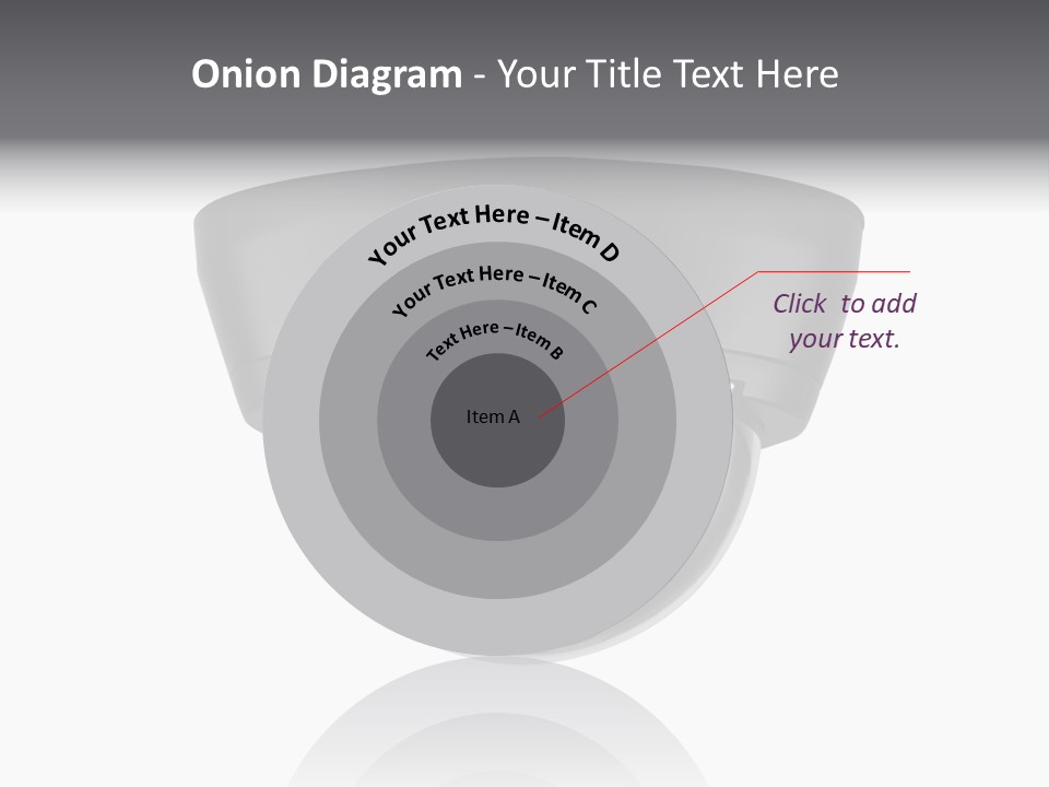 Electronic Camera Instrument PowerPoint Template