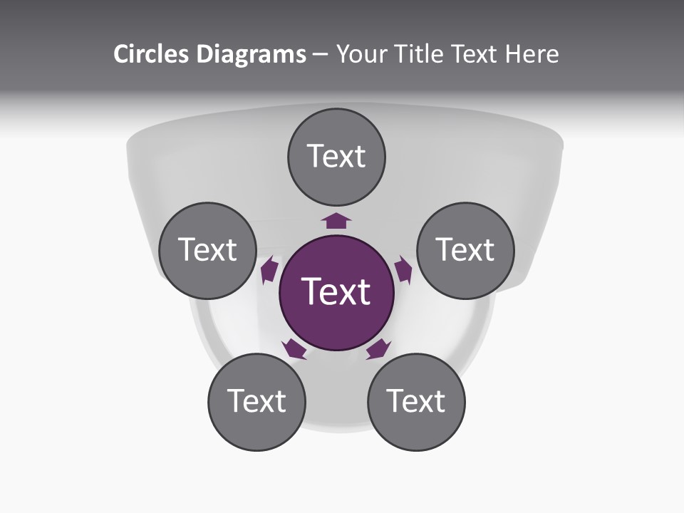 Electronic Camera Instrument PowerPoint Template