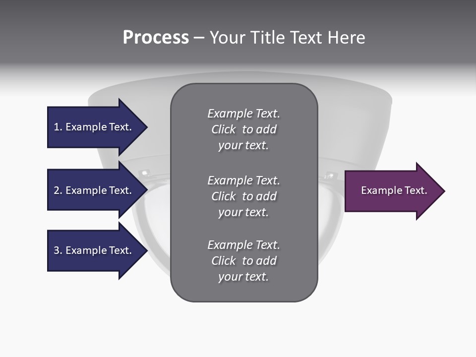 Electronic Camera Instrument PowerPoint Template