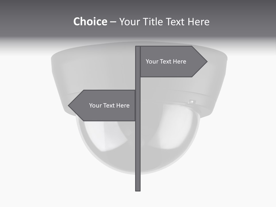 Electronic Camera Instrument PowerPoint Template