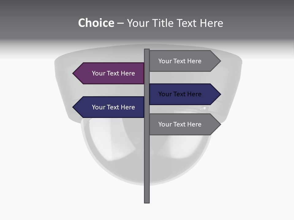 Electronic Camera Instrument PowerPoint Template