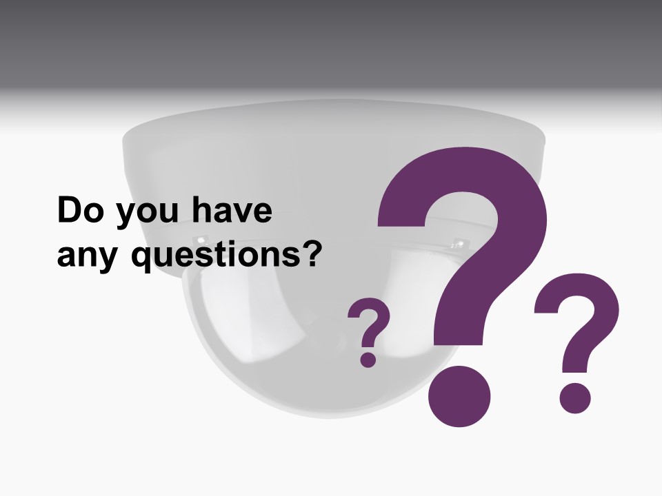 Electronic Camera Instrument PowerPoint Template