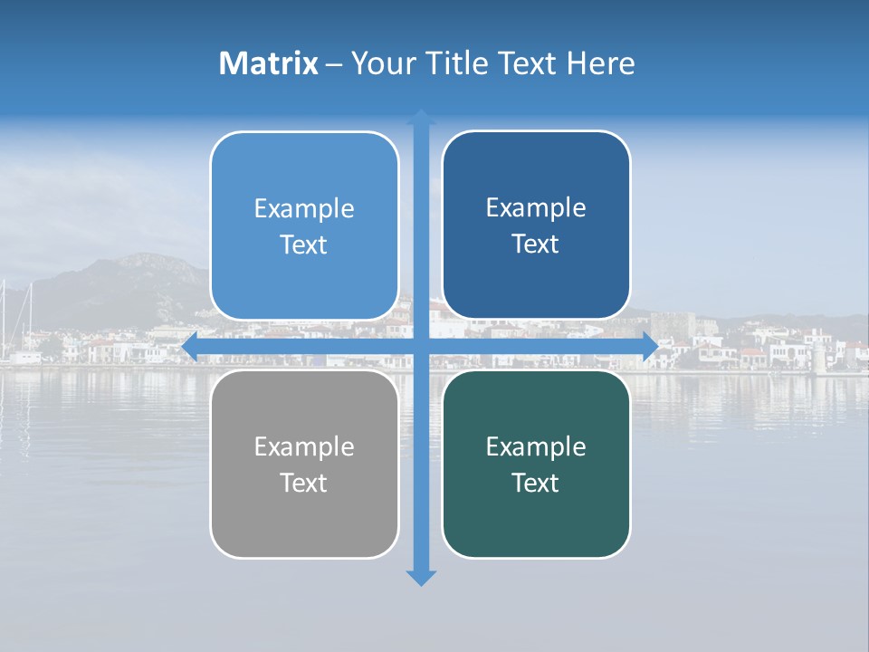 Aegean Sunlight Sun PowerPoint Template