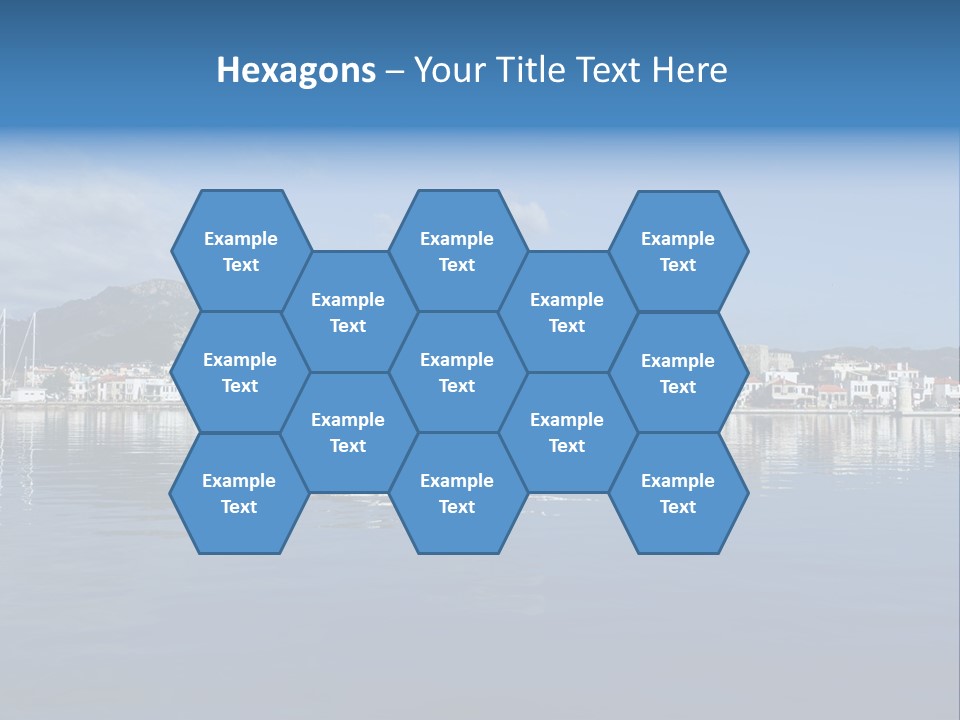 Aegean Sunlight Sun PowerPoint Template