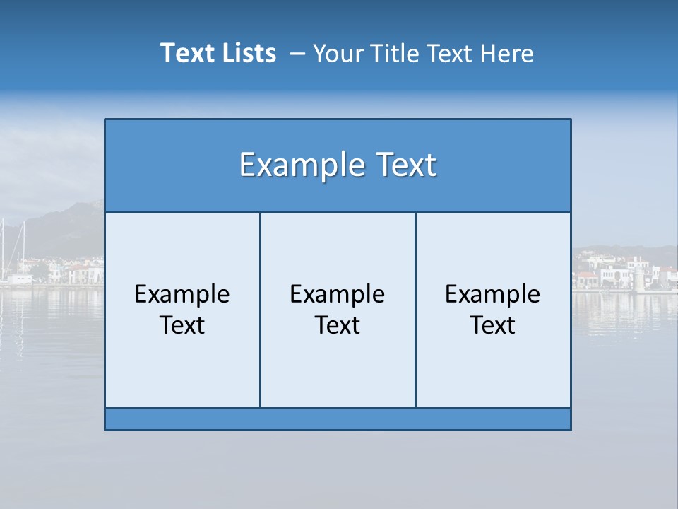 Aegean Sunlight Sun PowerPoint Template