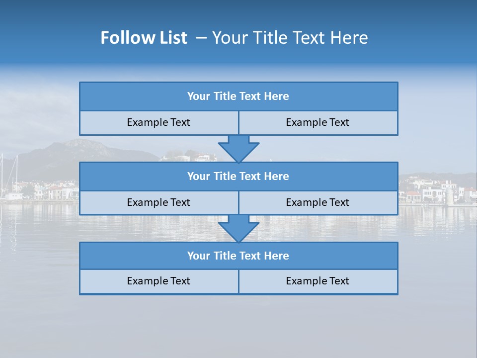 Aegean Sunlight Sun PowerPoint Template