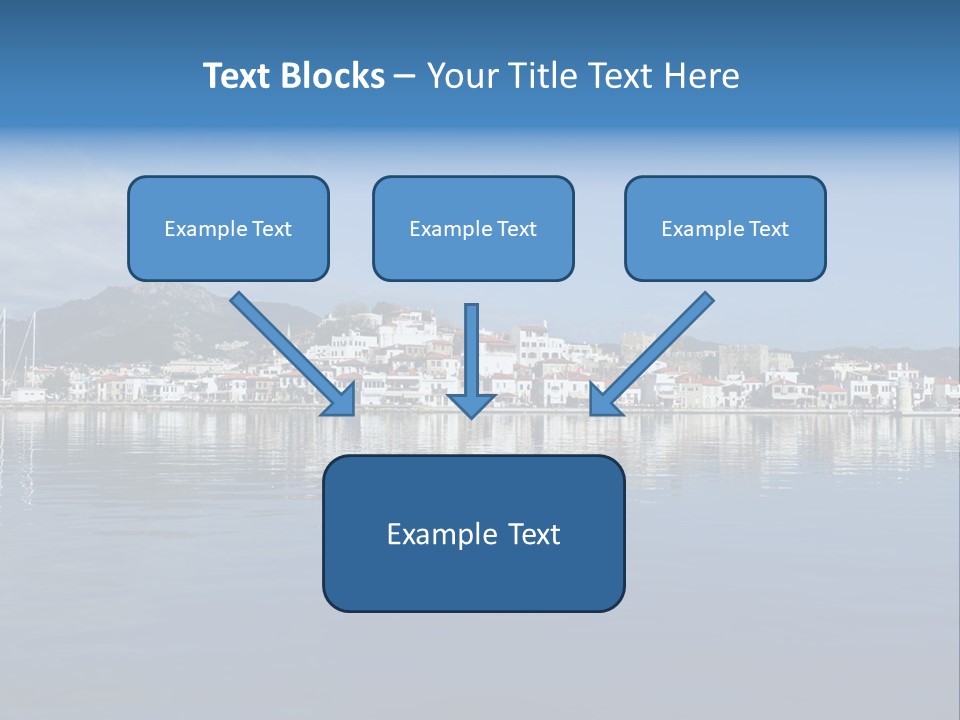 Aegean Sunlight Sun PowerPoint Template