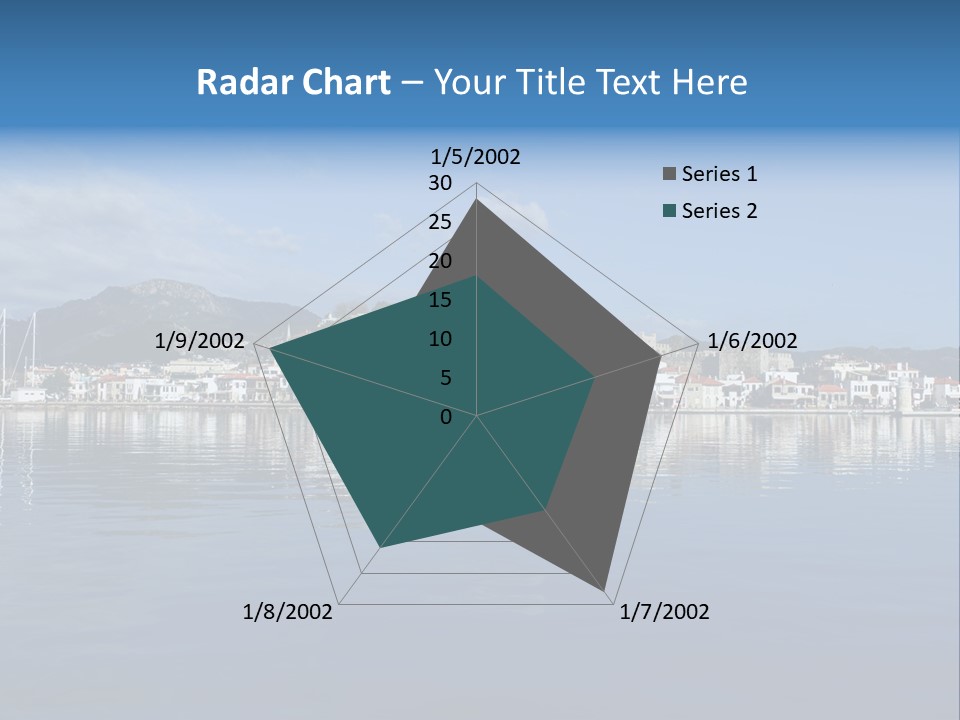 Aegean Sunlight Sun PowerPoint Template