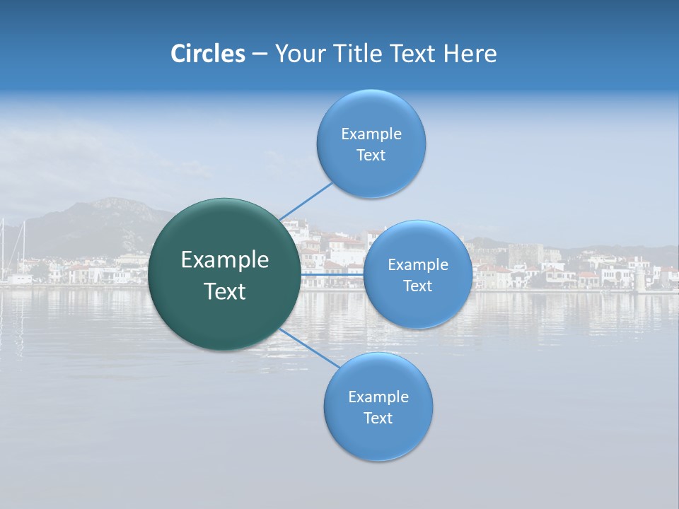 Aegean Sunlight Sun PowerPoint Template