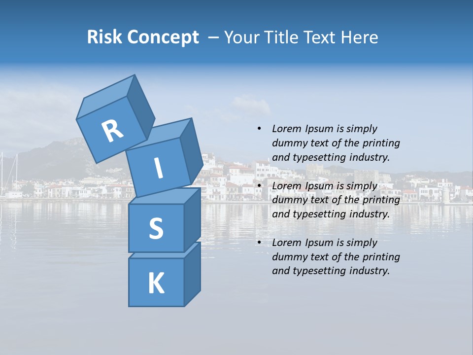 Aegean Sunlight Sun PowerPoint Template