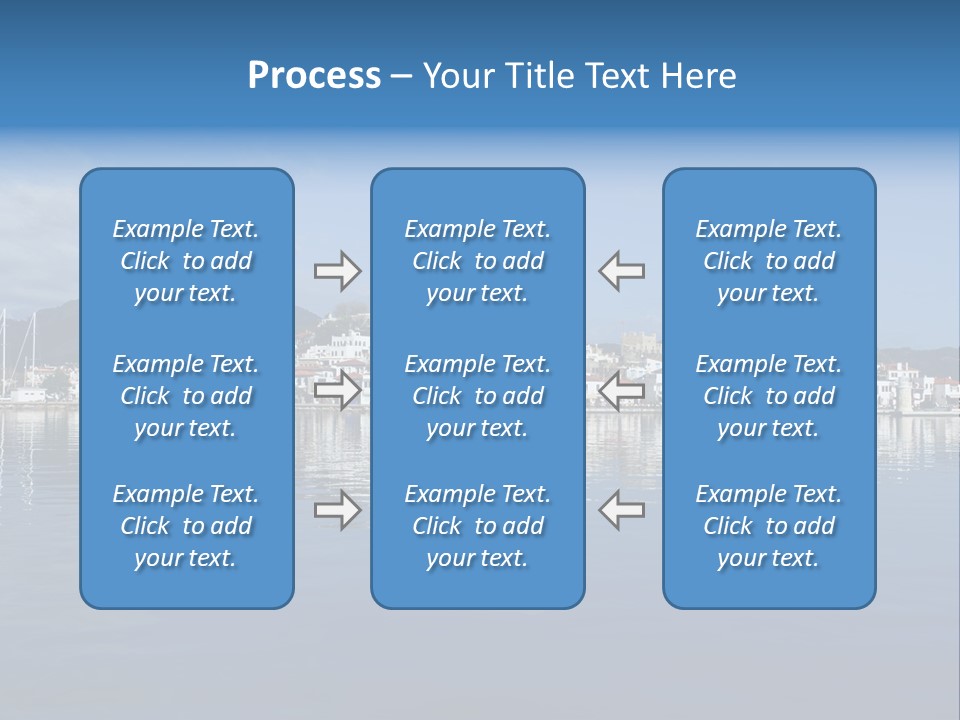 Aegean Sunlight Sun PowerPoint Template