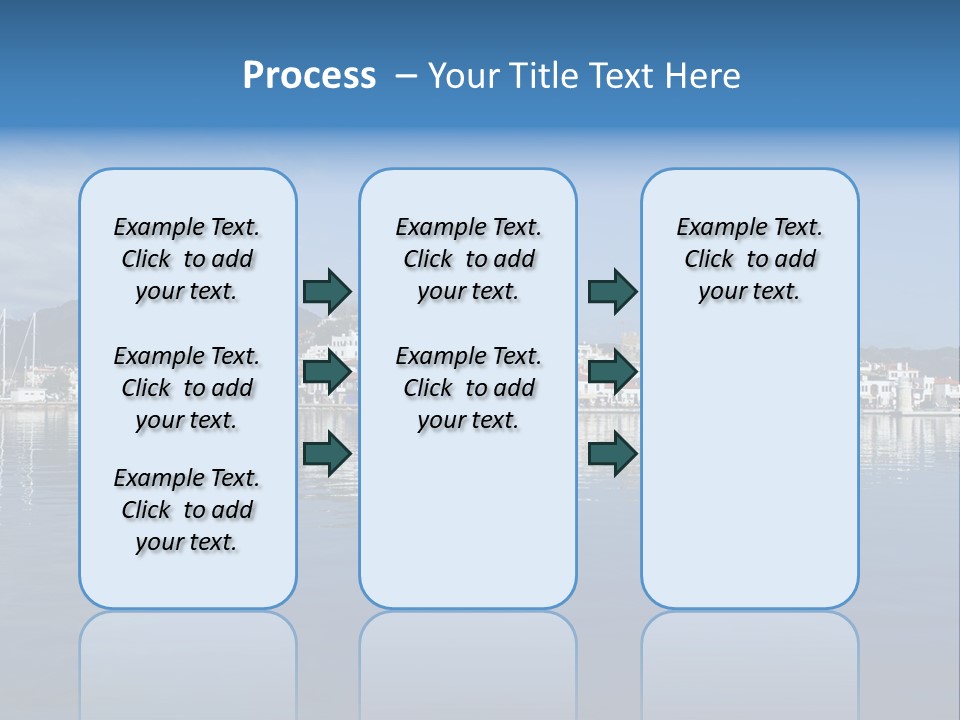 Aegean Sunlight Sun PowerPoint Template