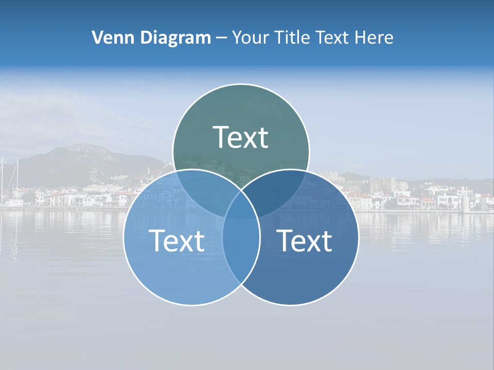 Aegean Sunlight Sun PowerPoint Template