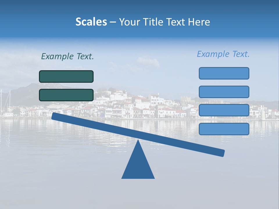 Aegean Sunlight Sun PowerPoint Template