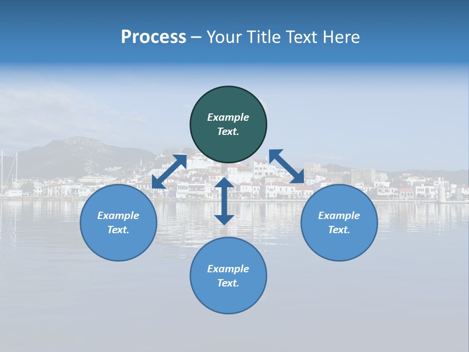Aegean Sunlight Sun PowerPoint Template
