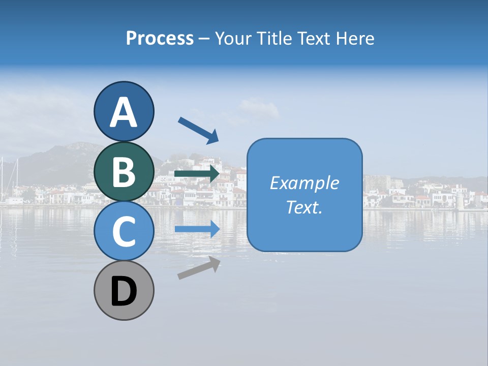 Aegean Sunlight Sun PowerPoint Template