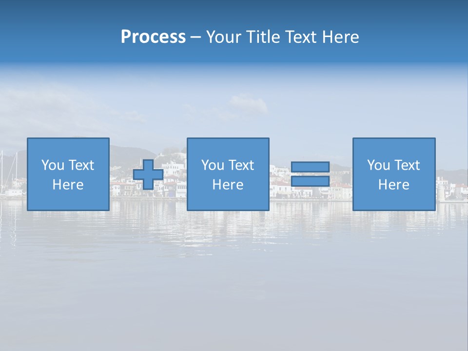 Aegean Sunlight Sun PowerPoint Template