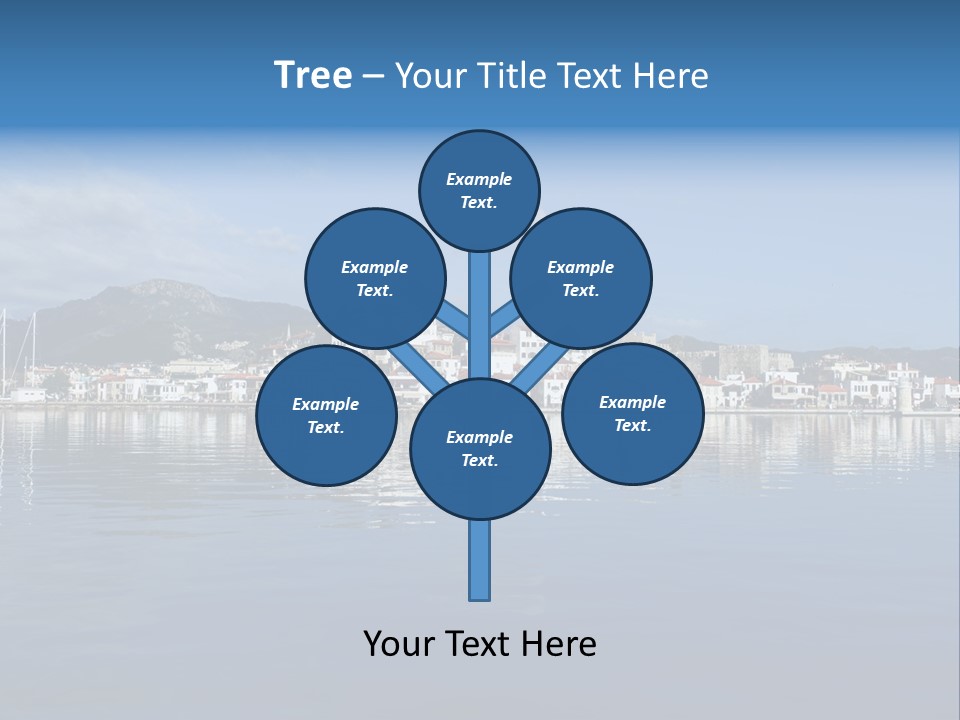 Aegean Sunlight Sun PowerPoint Template