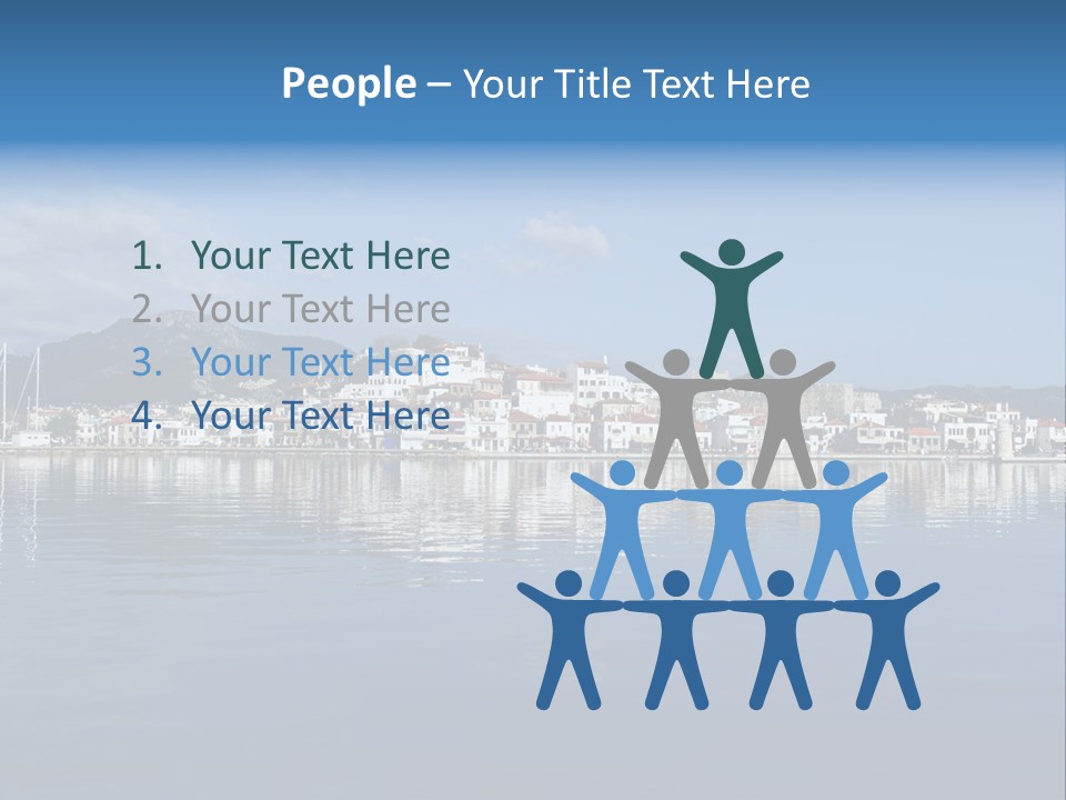 Aegean Sunlight Sun PowerPoint Template