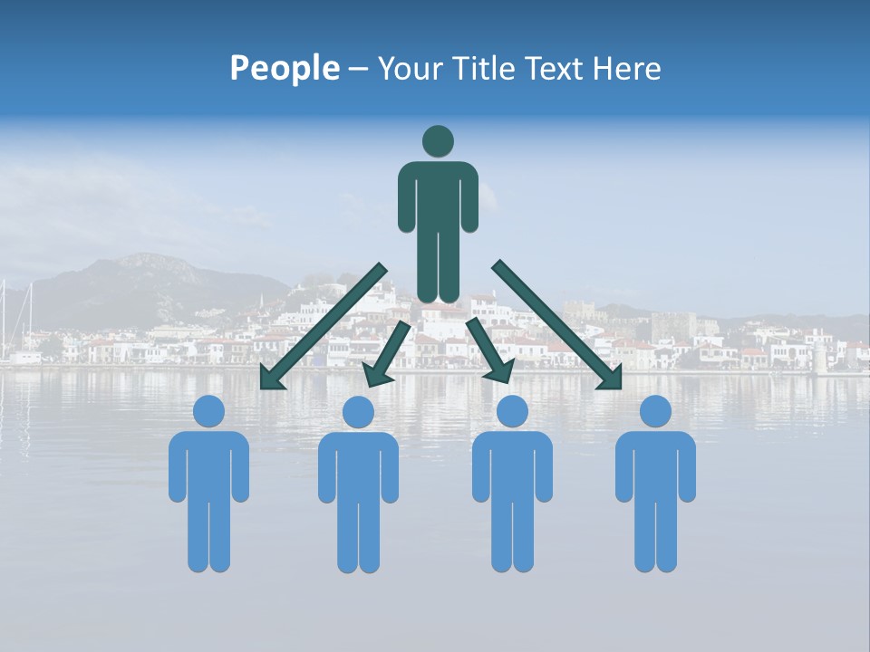 Aegean Sunlight Sun PowerPoint Template