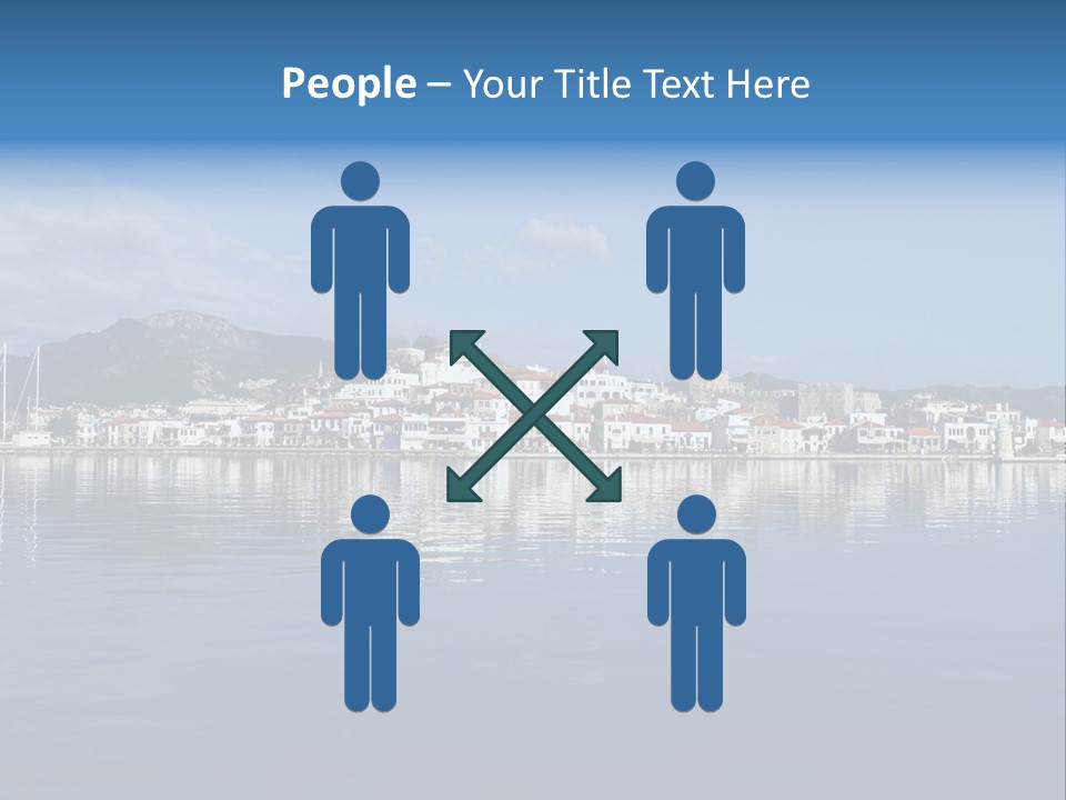 Aegean Sunlight Sun PowerPoint Template