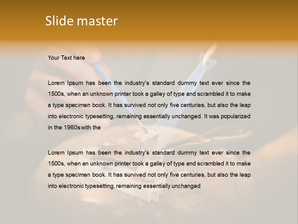 Hard Old Dirty PowerPoint Template