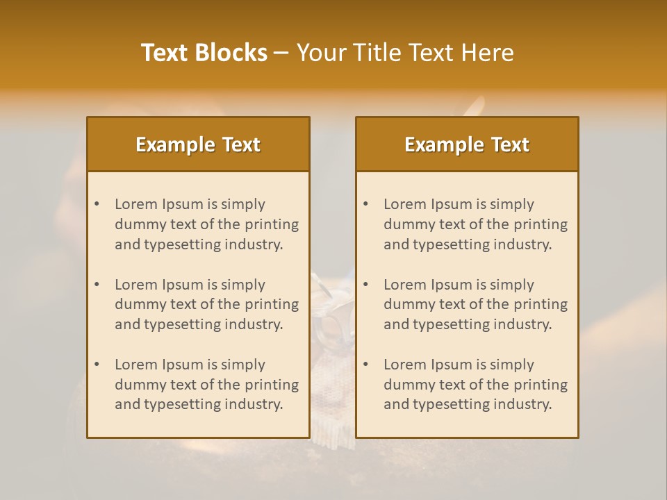 Hard Old Dirty PowerPoint Template