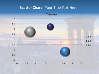 Dusk Sky Tower PowerPoint Template