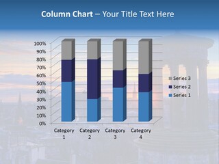 Dusk Sky Tower PowerPoint Template