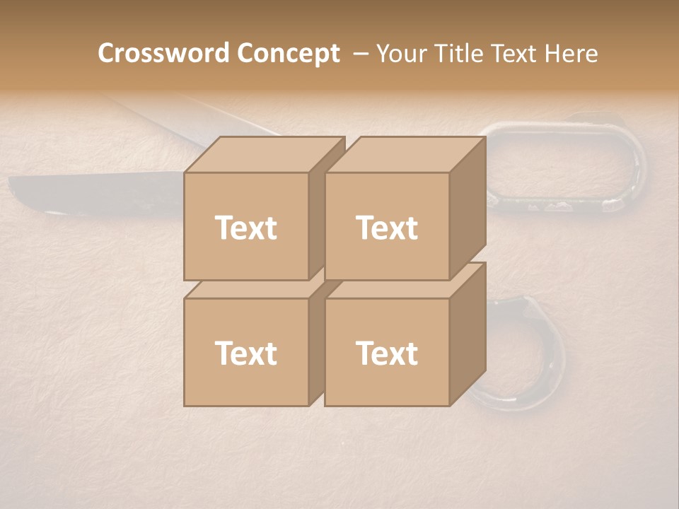 Blue Rusty Clothing PowerPoint Template