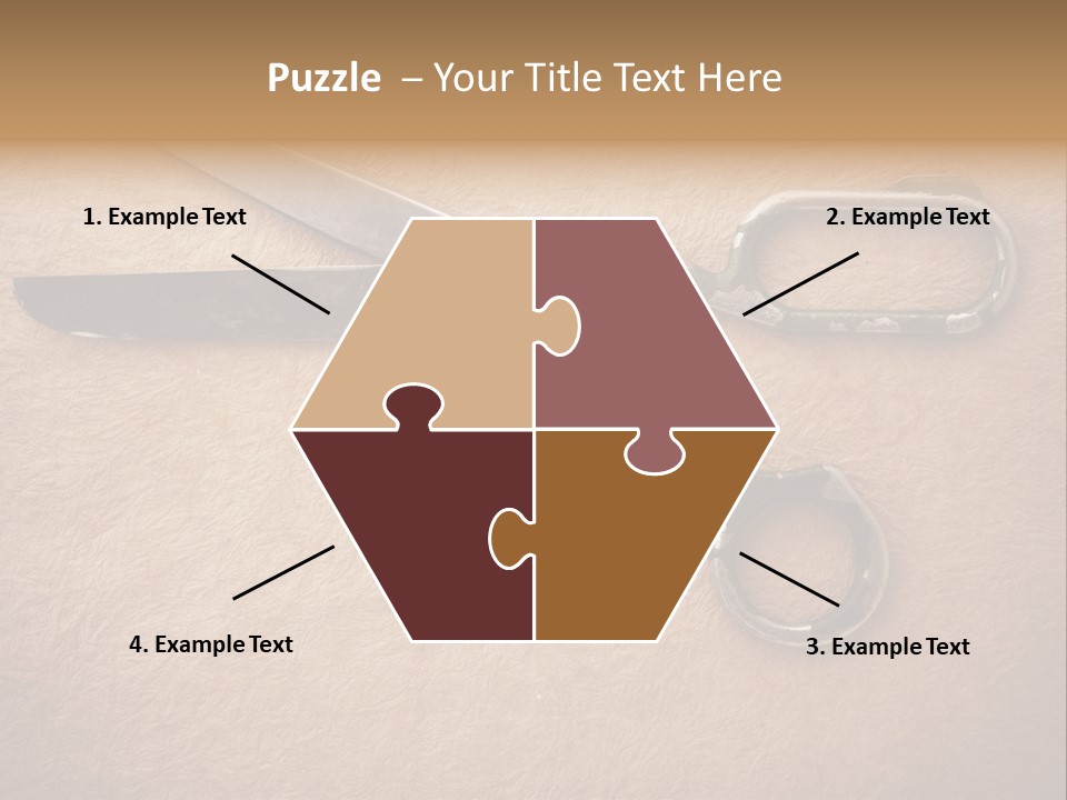 Blue Rusty Clothing PowerPoint Template