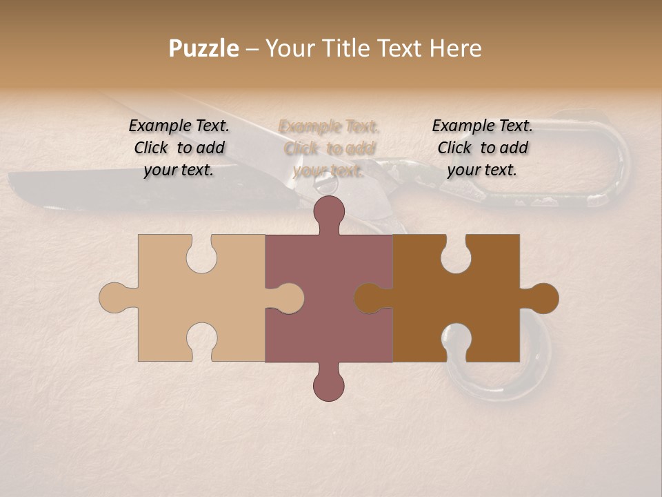 Blue Rusty Clothing PowerPoint Template