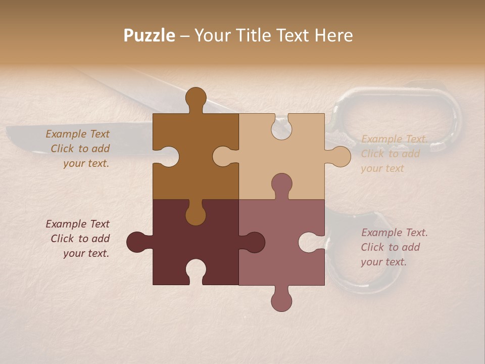 Blue Rusty Clothing PowerPoint Template