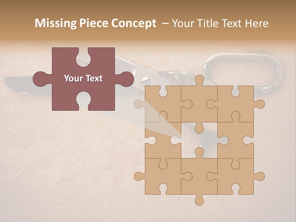 Blue Rusty Clothing PowerPoint Template