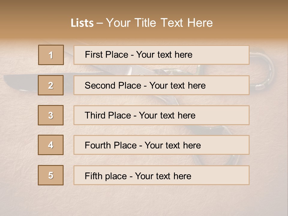 Blue Rusty Clothing PowerPoint Template