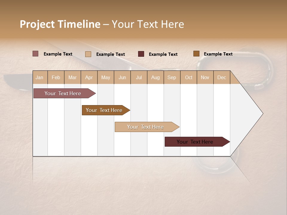 Blue Rusty Clothing PowerPoint Template